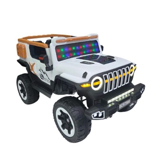 صورة سيارة أطفال كهربائية بتصميم جيب قوي ولمسة فخامة